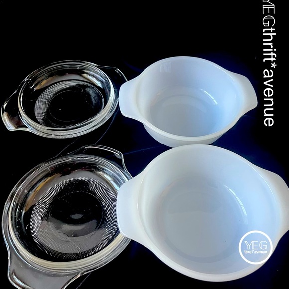 2 Vintage FireKing Refrigerator dishes - Picture 2 of 4